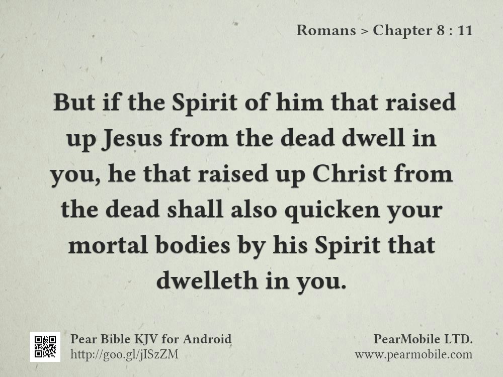 Romans, Chapter 8:11